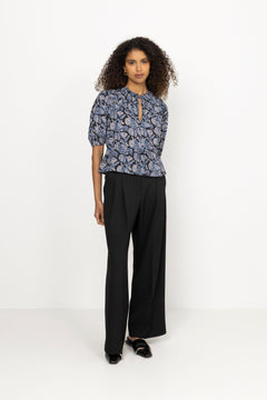 Elvie Ss Cotton Top - Zinnia
