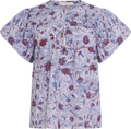 Elvie Ss Cotton Top - Zinnia