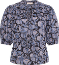 Elvie Ss Cotton Top - Zinnia