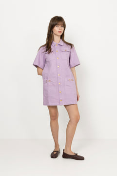 Painters Dress - Wisteria