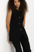 Balina Vest - Black