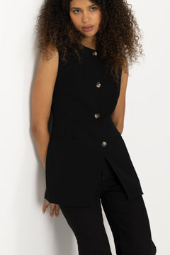 Balina Vest - Black