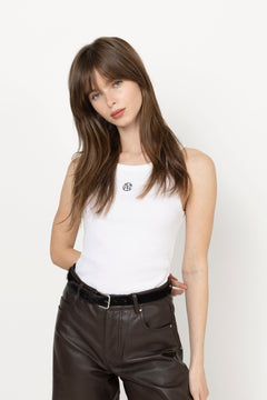 Gubbe Rasmia Icon Sl Top - B White Black