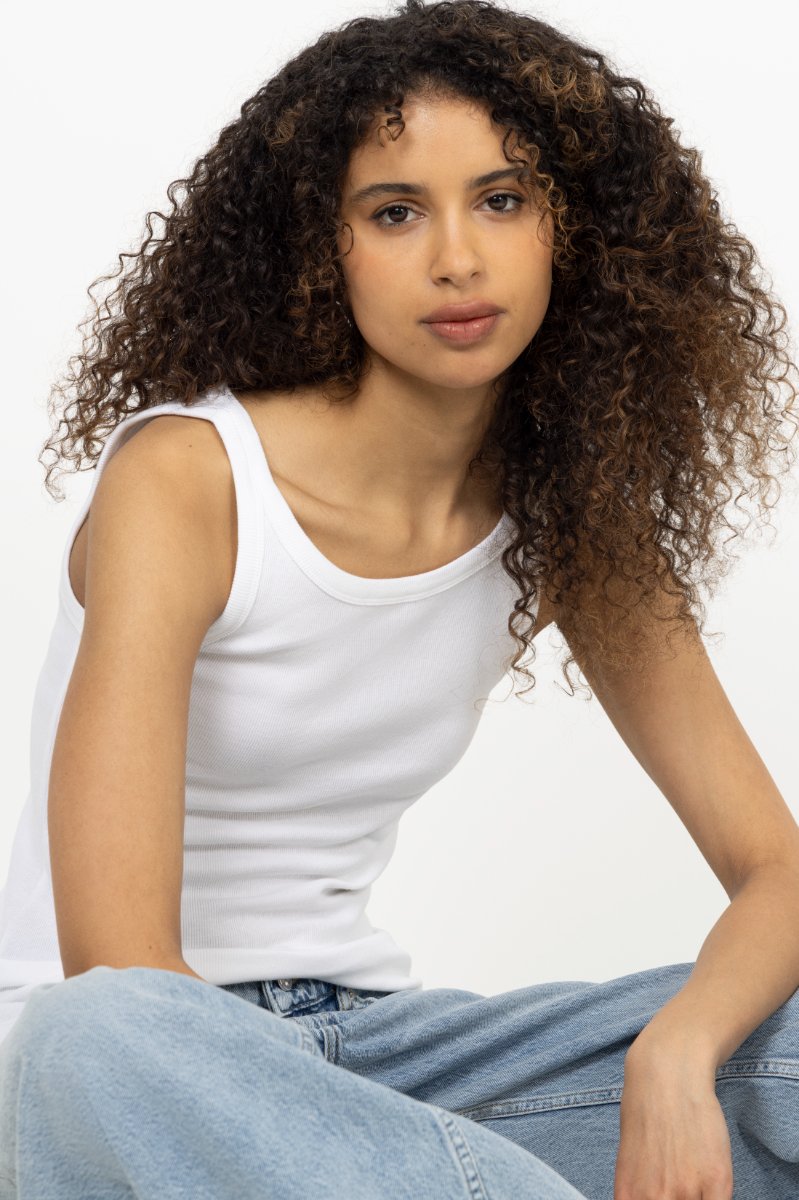 Gubbe Rasmia Sl Top - Bright White