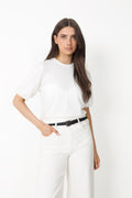 Sefika Rachelle 2/4 Pullover - Egret
