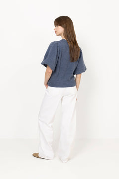 Jinie Hope 2/4 Pullover - Vintage Indigo