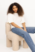 Jinie Hope 2/4 Pullover - Egret