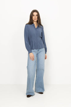 Elsa Asana Shirt - Vintage Indigo