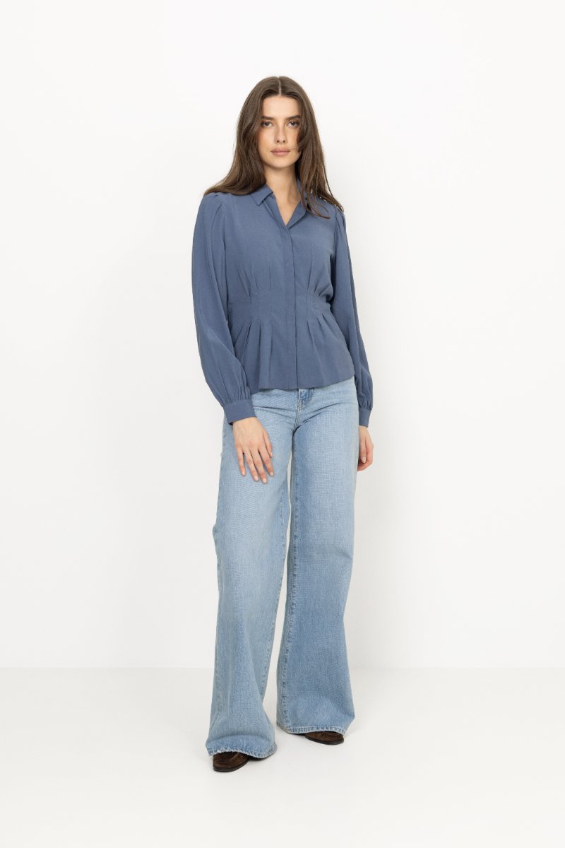 Elsa Asana Shirt - Vintage Indigo