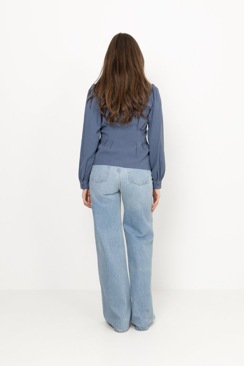 Elsa Asana Shirt - Vintage Indigo