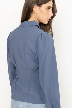 Elsa Asana Shirt - Vintage Indigo