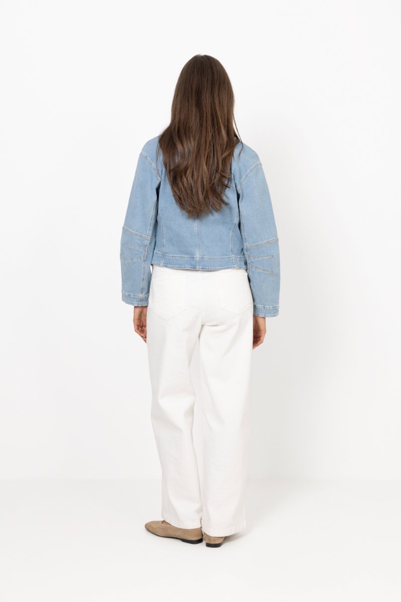 Kabana Tua Denim Jacket - Light Blue Wash