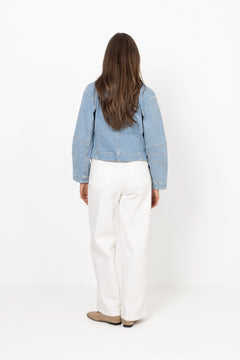 Kabana Tua Denim Jacket - Light Blue Wash