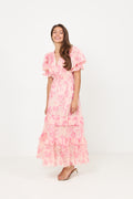 Nanni Floral Maxi Dress - Pink Floral
