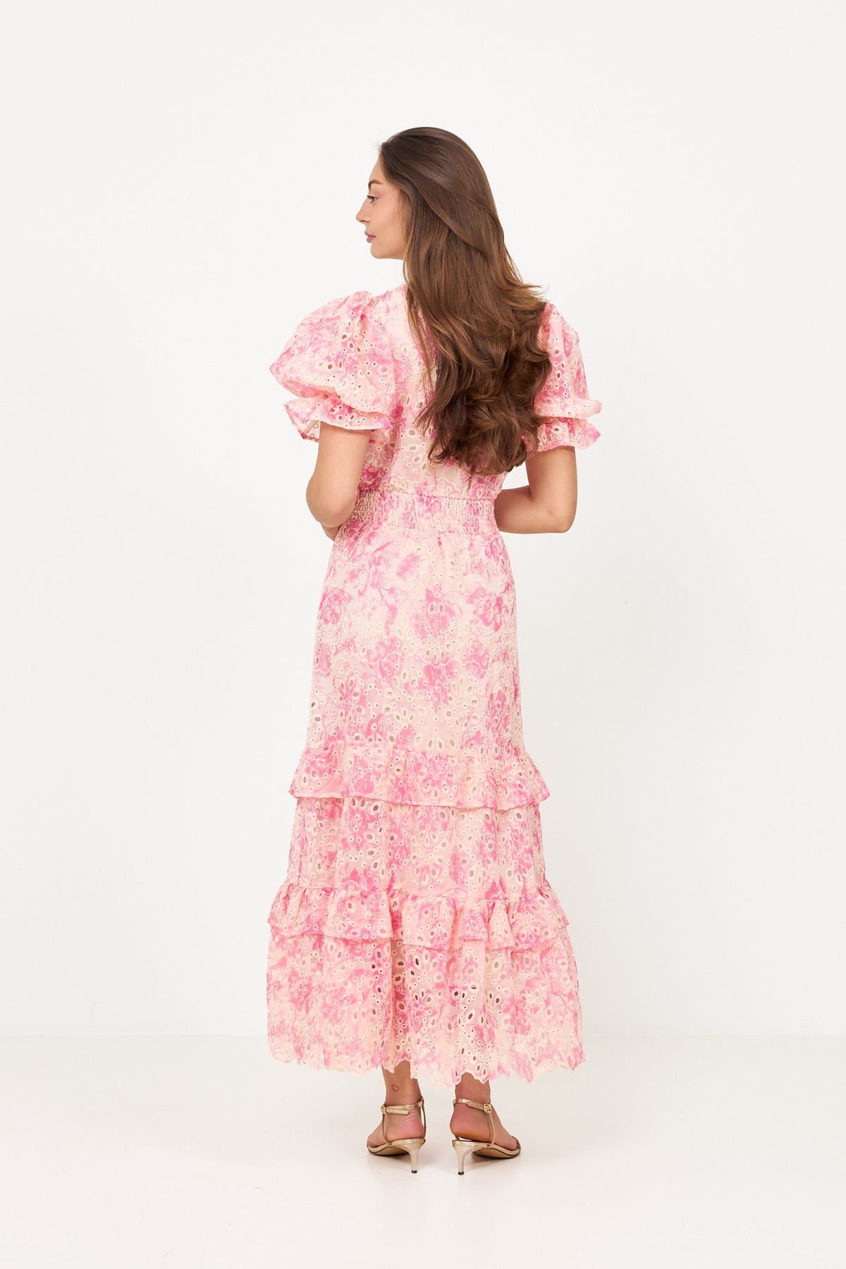 Nanni Floral Maxi Dress - Pink Floral
