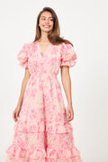 Nanni Floral Maxi Dress - Pink Floral