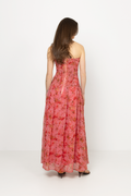 Dagmar Flowy Bandeau Dress - Pink