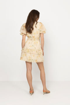 Nanni Dreamy Mini Dress - Yellow