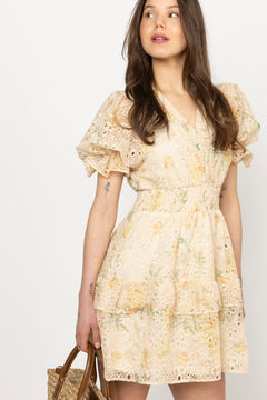 Nanni Dreamy Mini Dress - Yellow