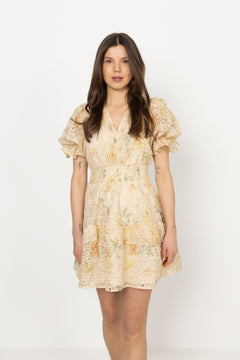 Nanni Dreamy Mini Dress - Yellow