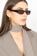 Rotate X Chimi Rectangular Oval - Soil Brown