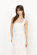 Mesh Maxi Dress - Egret