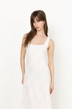Mesh Maxi Dress - Egret