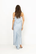 Satin Corset Maxi Dress - Plein Air
