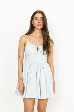 Tie Strap Mini Dress - Plein Air