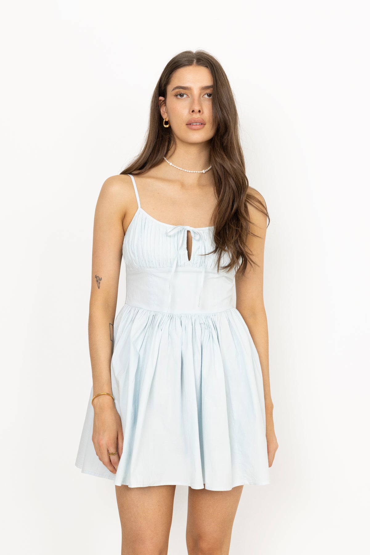 Tie Strap Mini Dress - Plein Air