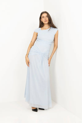 Maxi Asymmetric Dress - Plein Air