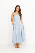 Flower Strapless Dress - Plein Air