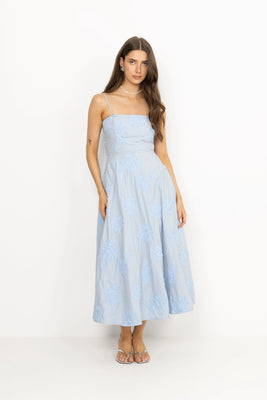 Flower Strapless Dress - Plein Air