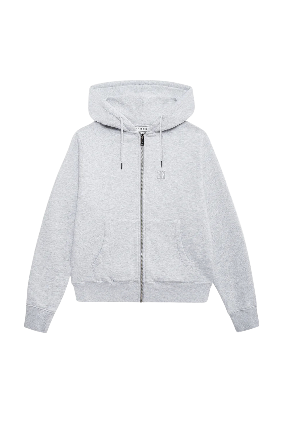 Casper Zip Up Bing - Grey Melange