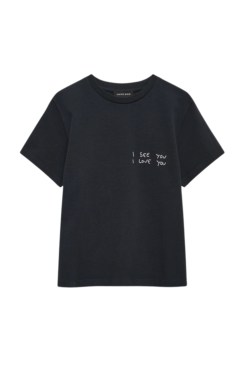 Shelley Tee I See You I Love You - Black