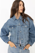 Quincy Jacket - Cascade Blue