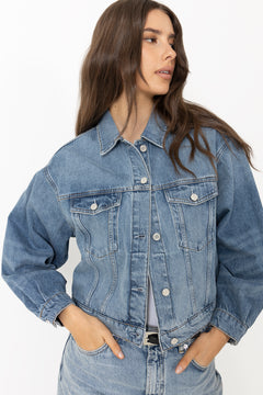 Quincy Jacket - Cascade Blue