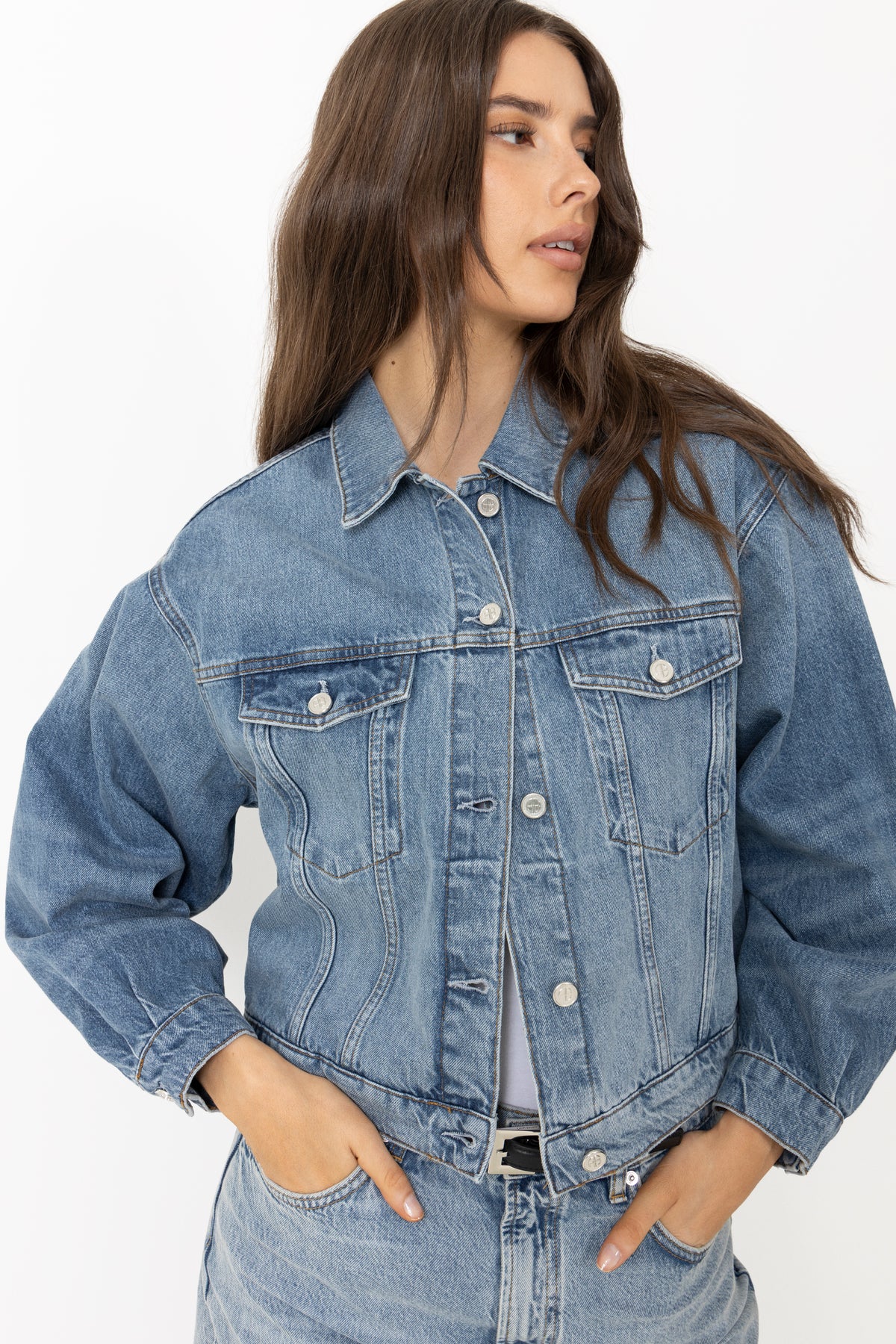 Quincy Jacket - Cascade Blue