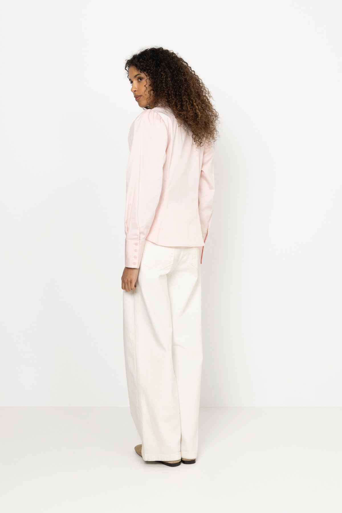 Esther Blouse - Pale Rose