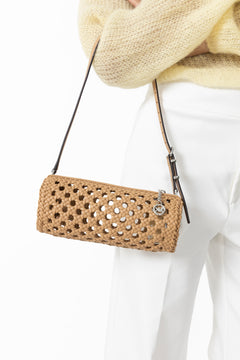 Sm Barrel Pouchette - Peanut