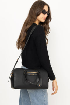 Md Duffle Satchel - Black