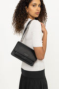 Lg Shoulder - Black W/Silver