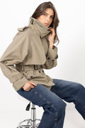 Majorstuen Trench Short - Khaki
