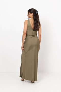 Cameron Dress - Burnt Olive
