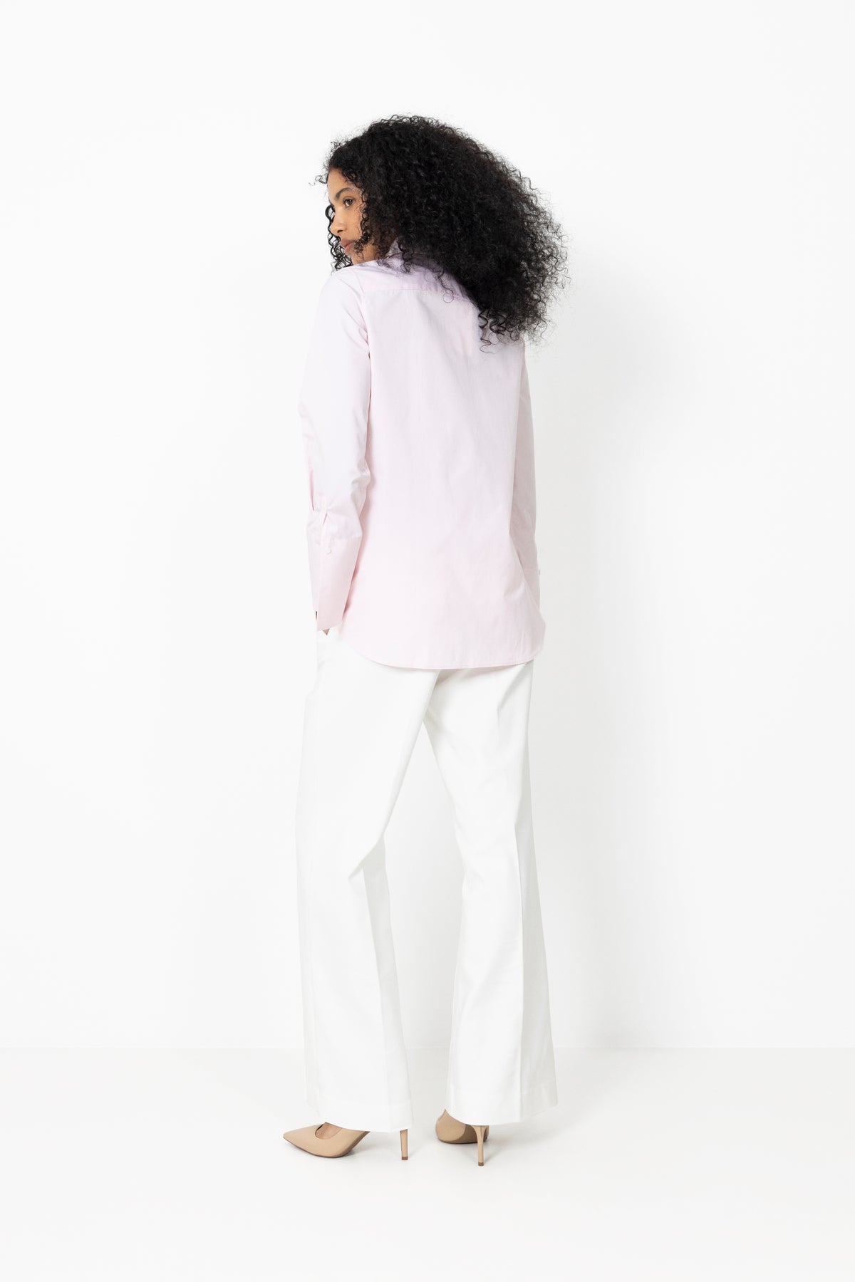 Julie Shirt - Peony Pink