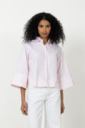 Anja Shirt - Peony Stripe