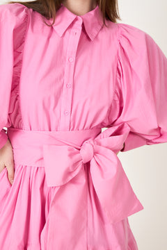 Cotton Ranch Dress - Pink