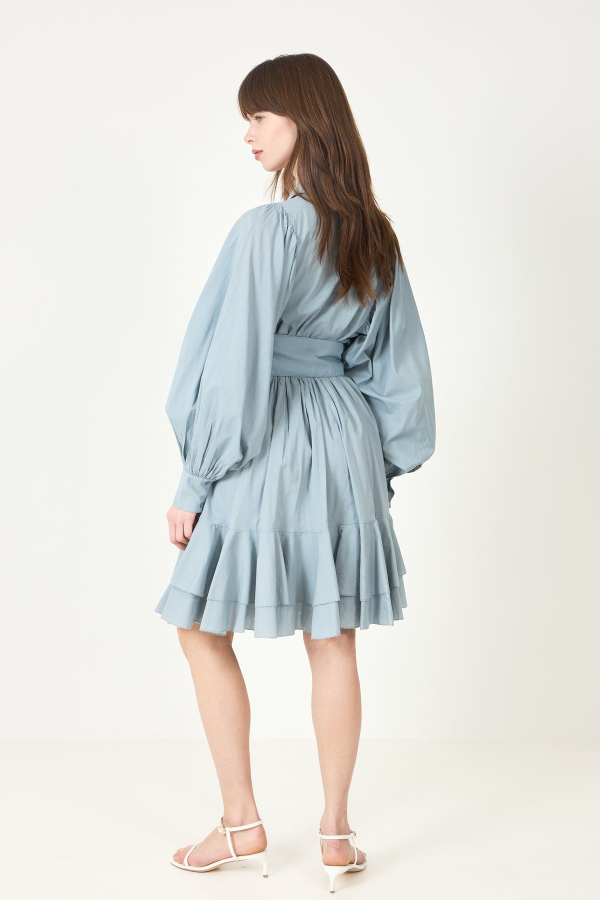 Cotton Ranch Dress - Breezy Blue