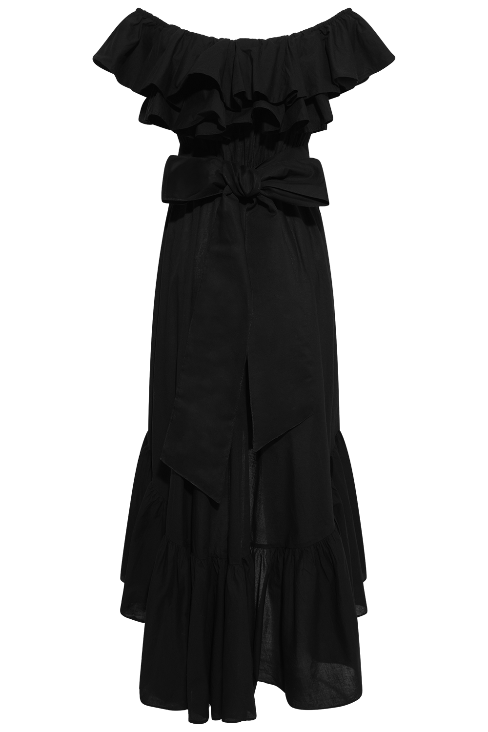 Cotton Senorita Dress - Washed Black