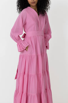 Coco Cotton Dress - Pink